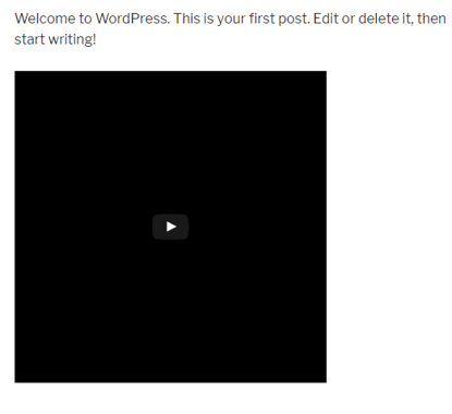 Picture of Simple Easy YouTube Embed Video